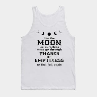 Moon Phases of Emptiness Tank Top